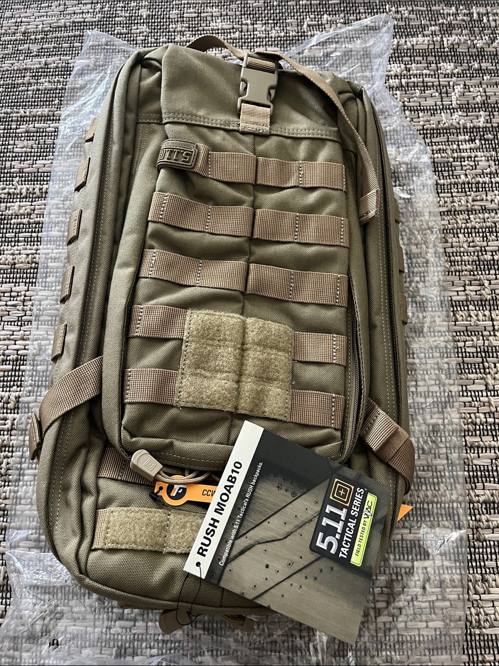 5.11 Tactical Olive Green RUSH Moab 10 Tactical Backpack